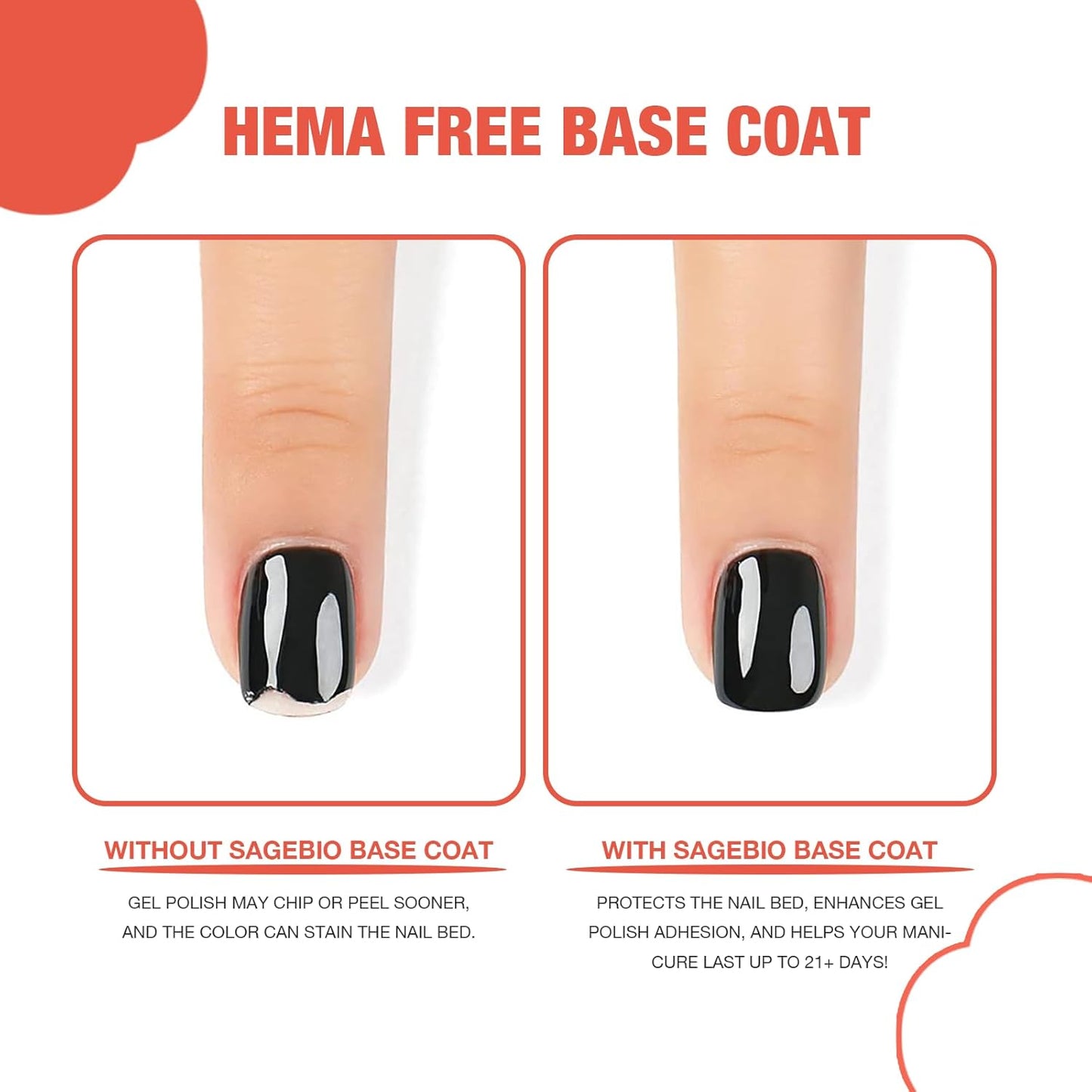 15ml Gel Top Coat Glossy Top Coat– Long Lasting Professional Nail Art Home Salon-GlimoraGlow