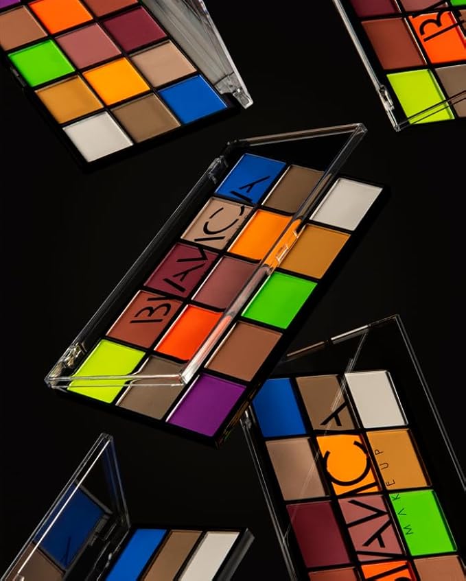 15 Colors Eyeshadow Palette | Versatile Range for Unlimited Eye Looks. (Neon)-GlimoraGlow