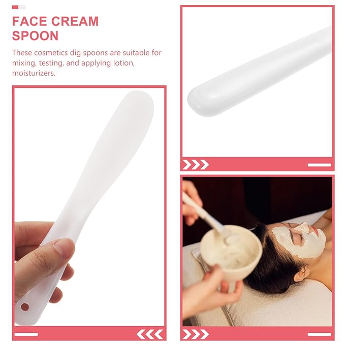 10Pcs mask stick tool stick cosmetic spatulas facial mud applicator spatulas stick facial cream scoops stirring rod makeup spatulas Multifunction white eye cream-GlimoraGlow