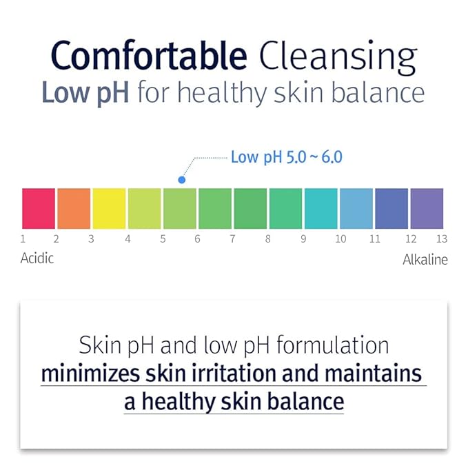 Pyunkang Yul PKY Low pH Cleansing Water Makeup Remover Face Cleanser with Witch Hazel and AHA - Cica, Tea Tree Extract Natural Ingredients Ceramide Micellar Water 9.8 Fl Oz-GlimoraGlow