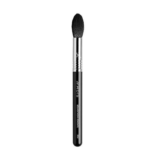 Sigma Beauty Professional F35 Tapered Highlighter synthetic Face Makeup Brush with SigmaTech® fibers for Highlighting and Contouring-GlimoraGlow