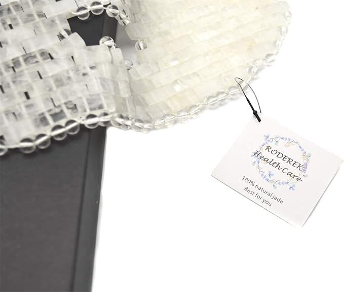 Jade Face Sleeping Mask, Jade Mask for Relieving Face & Eye Puffiness Migraine, Anti Wrinkle Mask Therapy, Yoga Meditation Tools (Clear Crystal)-GlimoraGlow