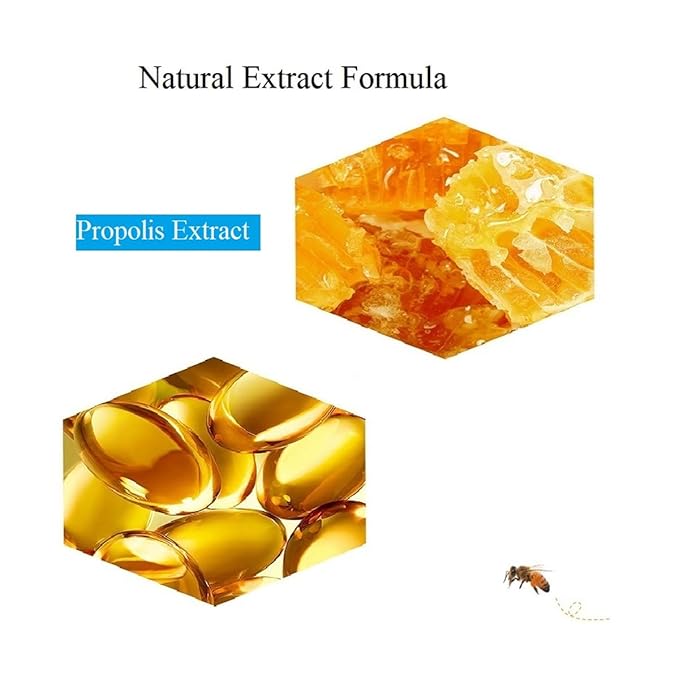 2 PCS Bee Lip Balm Honey Pot,Honey Lip Mask,Honey Propolis Lip Mask Moisturizing Moisture Nourishing Dry & Chapped Lips,Lip Care and Reduces Lip Lines-GlimoraGlow