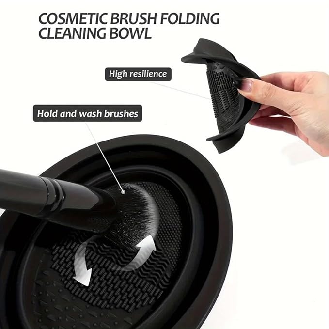 47Pcs Black Makeup Brushes Set Professional Makeup Kit Multi-functional Makeup Tool Set with Facial Makeup Accessories, Foundation Makeup Brush Kit Eye and Face Make up Brushes & Tools-GlimoraGlow