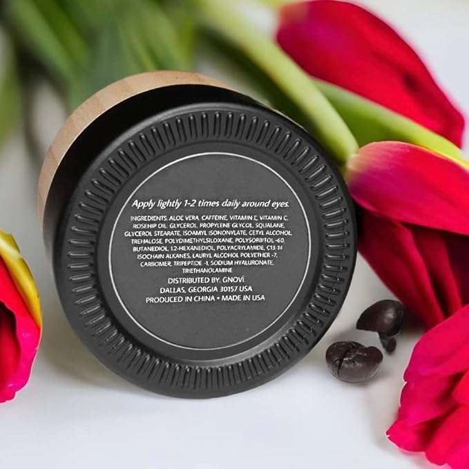 Illuminating Eye Cream Anti-Puffiness and Nourishing Dark Circle Remover (20ml)-GlimoraGlow