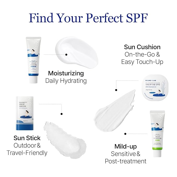 ROUND LAB Birch Juice Moisturizing UV LOCK SPF 45 | NBC No1 SPF, Glow Sunscreen for Daily Skincare, Non-toxic, UV Protection, Lightweight, Oil-Free, Organic, Korean Sunscreen (1.69 Fl Oz)-GlimoraGlow