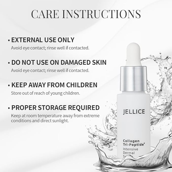 Intensive Dermal Collagen Tripeptides Serum for Face - Collagen Serum for Women with All Skin Types - Enhanced Hydration & Nourishment - Japanese Cosmetics - 1.01 fl oz-GlimoraGlow