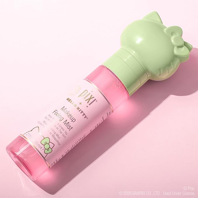 Pixi + Hello Kitty Makeup Fixing Mist |Lightweight Setting Spray | 80 ml / 2.7 fl oz-GlimoraGlow