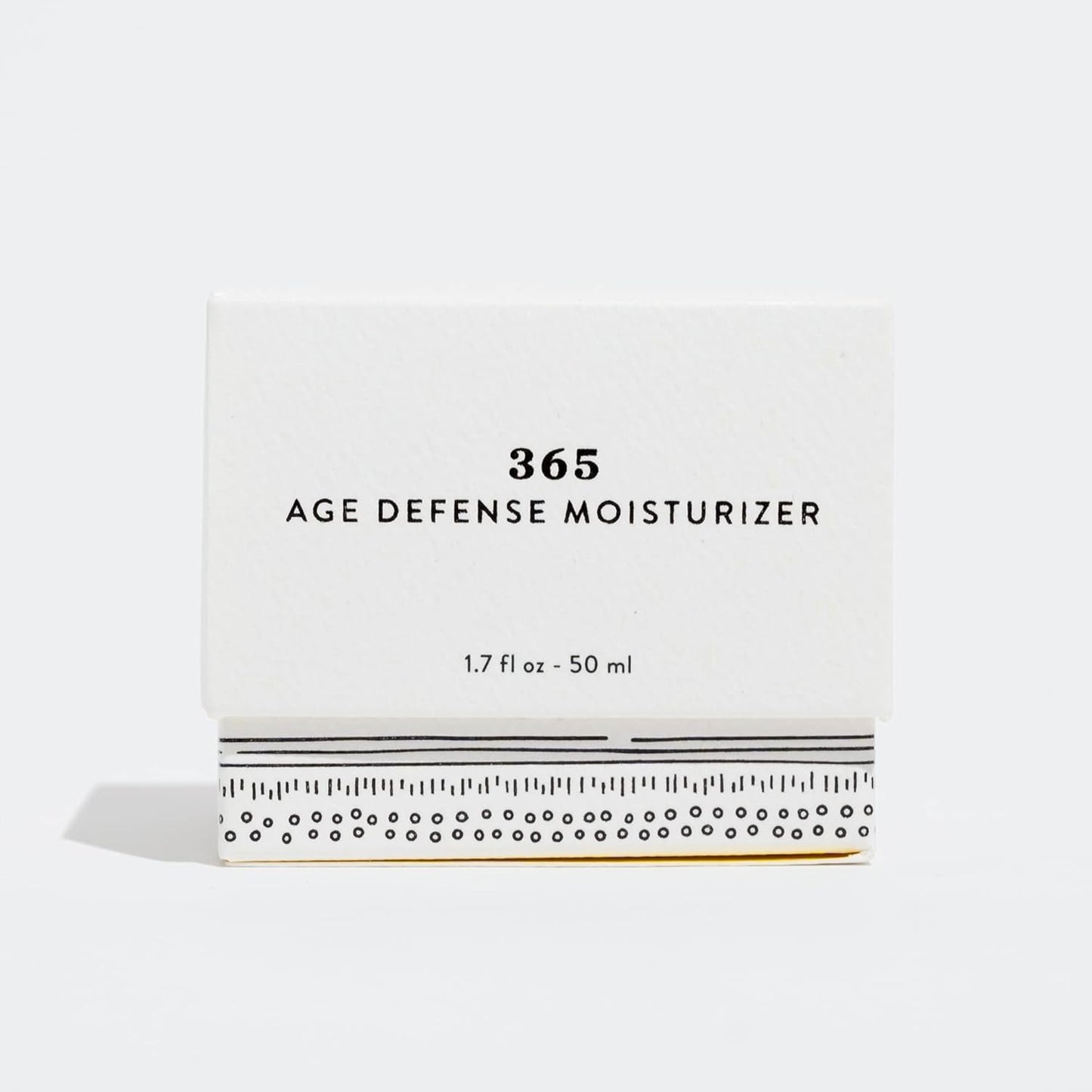 365 Age Defense Anti-Aging Anti-Pollution Moisturizer with Patented Marine Algae Extract + Hyaluronic Acid + Niacinamide | Free of Fragrances, Parabens, Oil, Dyes and Gluten | 1.7 Fl oz-GlimoraGlow