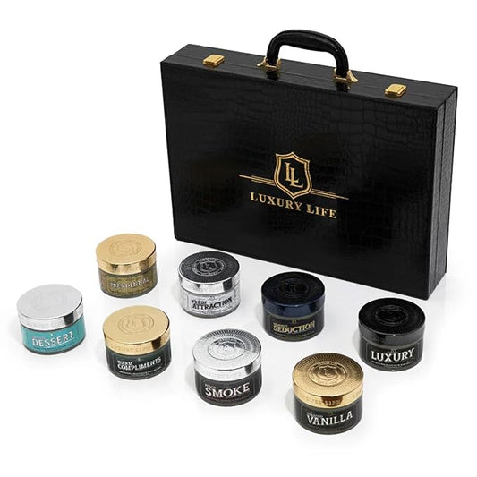 LUXURY LIFE BUTTER - Scented, Luxurious Body Butter With All-Natural Hyaluronic Acid For Soft, Hydrated Skin - For Men & Women - Suitable For All Skin Types - Luxury Life Trunk Collection 240 oz.-GlimoraGlow