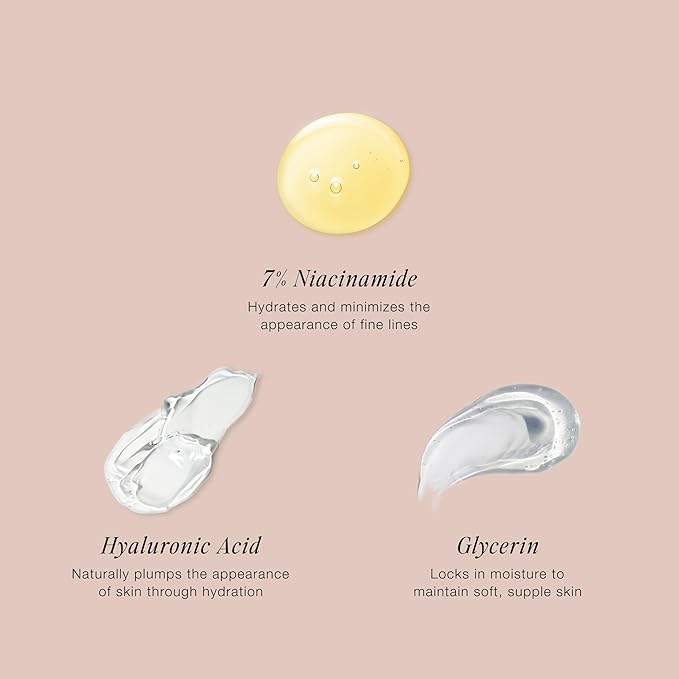 Jouer Luminizing Glow Drops for Face, Dewy Serum for Glowing Skin, 7% Niacinamide, Hyaluronic Acid, & Glycerin, 1 fl oz-GlimoraGlow