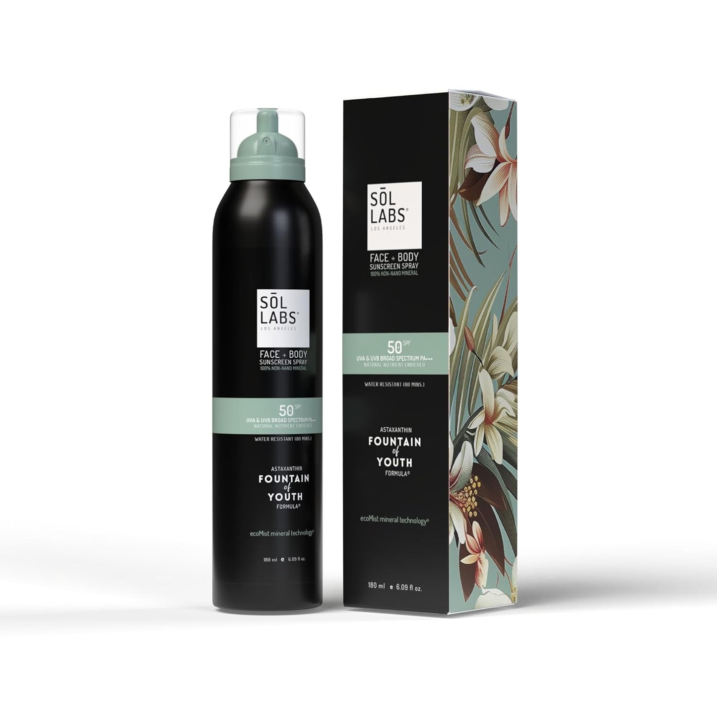 Mineral Sunscreen Spray SPF 50 – Reef Safe Sunscreen Spray, Lightweight Zinc Oxide, Water-Resistant – Korean Skincare, Face & Body Sun Protection-GlimoraGlow