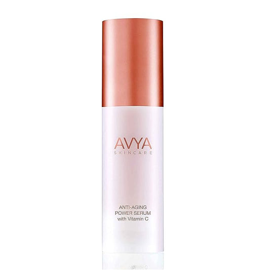 AVYA Anti-Aging Power Serum - Hyaluronic Acid Face Serum Plumps and Brightens Skin/Retinol Treatment Reduces Fine Lines and Boosts Collagen for Smoother Skin / 1oz (30ml)-GlimoraGlow