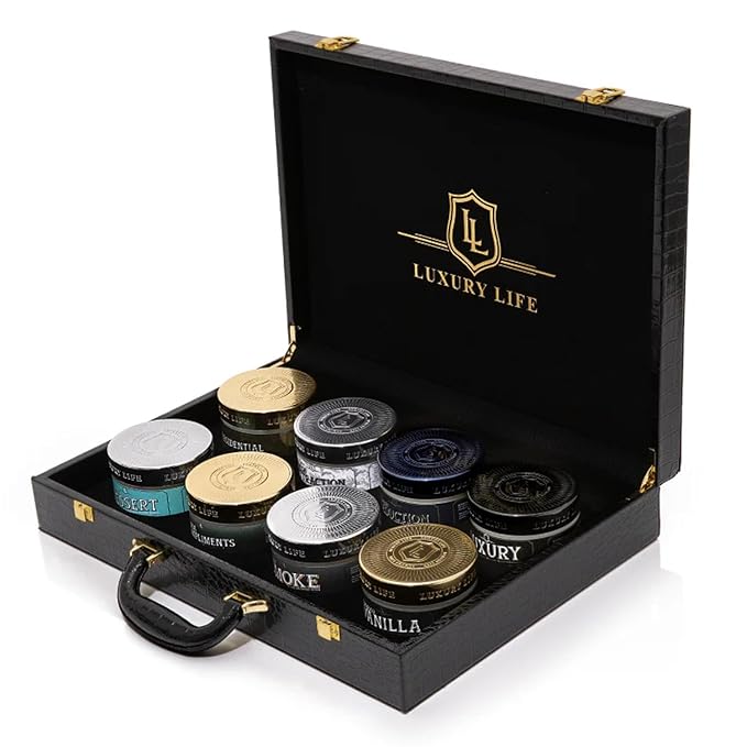 LUXURY LIFE BUTTER - Scented, Luxurious Body Butter With All-Natural Hyaluronic Acid For Soft, Hydrated Skin - For Men & Women - Suitable For All Skin Types - Luxury Life Trunk Collection 240 oz.-GlimoraGlow