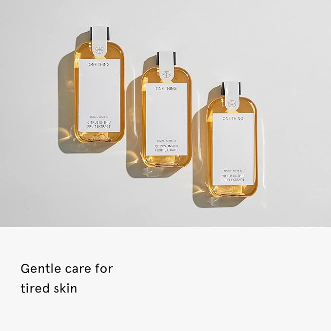 ONE THING Citrus Unshiu Fruit Toner (Tangerine Extract) 5.07 Fl Oz | Hydrating Revitalizing Facial Extract, Uneven Dull Skin, Vitamin C | Acne Scars Dark Spots Pigmentation | Vegan Korean Skin Care-GlimoraGlow