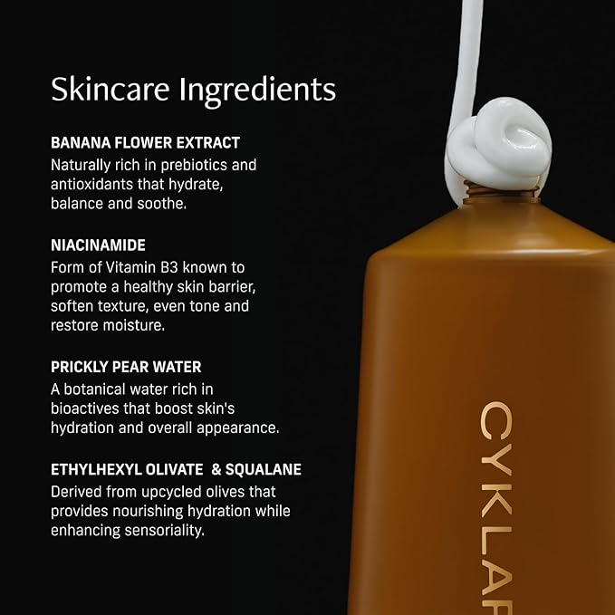 Nutrient Rich Body Cream. Vanilla Verve Nourishing Moisturizer with Niacinamide and Banana Flower Extract. Deep Hydration, Thick Body Lotion, Dry Skin Cream for Women and Men, 8 Fl Oz-GlimoraGlow