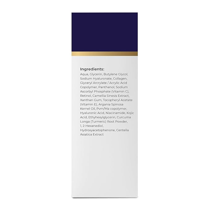 VALITIC Vitamin C Serum - Anti Aging and Dark Spot Remover for Face, Skin Care with Hyaluronic Acid, Collagen, Kojic Acid, Turmeric Oil - Brightening Face Serum 1 fl oz-GlimoraGlow