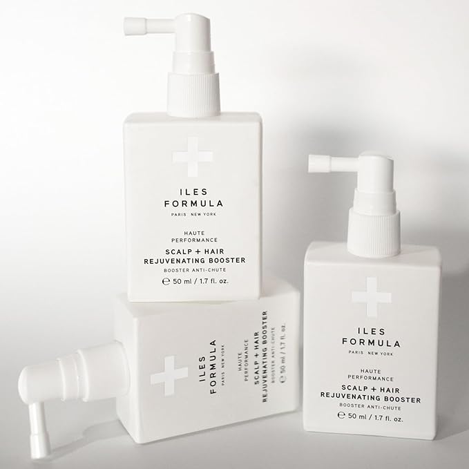 ILES FORMULA Scalp & Hair Rejuvenating Booster – Reduces Hair Loss Signs, Boosts Growth & Thickness, Botanically Derived Breakthrough Blend with Procapil, Tomato, Apple & Wasabi Extracts (1.7 Fl Oz)-GlimoraGlow