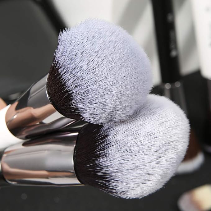 DUcare Professional Makeup Brushes 31Pcs Panda Series Makeup Brush Set Kabuki Foundation Blending Face Powder Blush Concealers Eye Shadows With Leather Case Organizer-GlimoraGlow