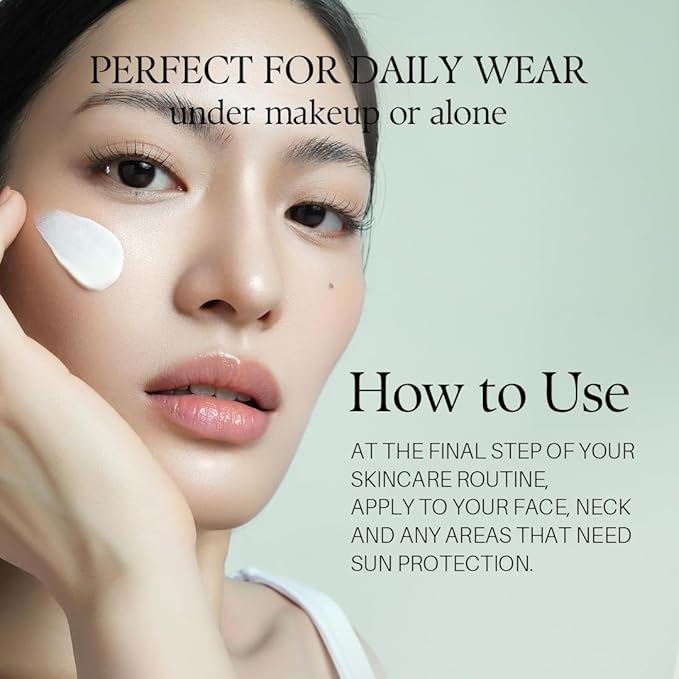 d'alba Piedmont Italian White Truffle Waterfull Mild Sunscreen, Vegan, Mineral Sunscreen, BROAD SPECTRUM SPF 50+ Non-Nano Suitable for Sensitive Skin, Korean Skin Care (1.69 fl. oz)-GlimoraGlow