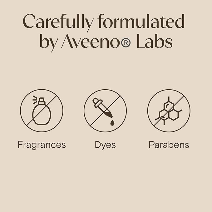 Aveeno Daily Moisturizing Face Lotion with Soothing Prebiotic Oat, Lightweight Non-Greasy Facial Moisturizer for Normal to Dry, Sensitive Skin, 24-Hour Moisture, Fragrance-Free, 5 oz-GlimoraGlow