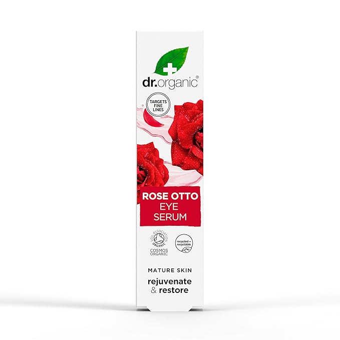 Organic Doctor Rose Otto Eye Serum, 0.5 Fluid Ounce-GlimoraGlow