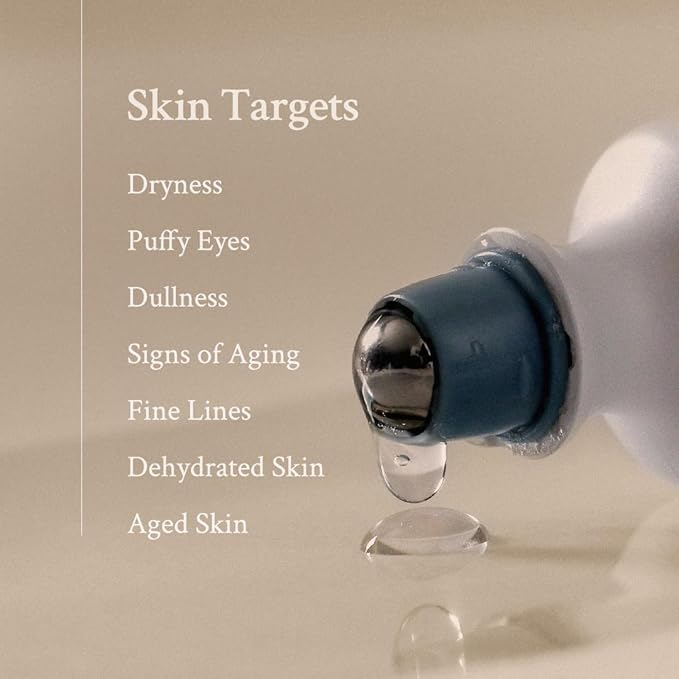 Hydro Boost Caffeine Eye Serum (0.33 fl.oz./10ml) - With 10% Caffeine Solution, Niacinamide & Hexapeptide-8, Depuff, Elasticity, Antiwrinkle and Brightening-GlimoraGlow