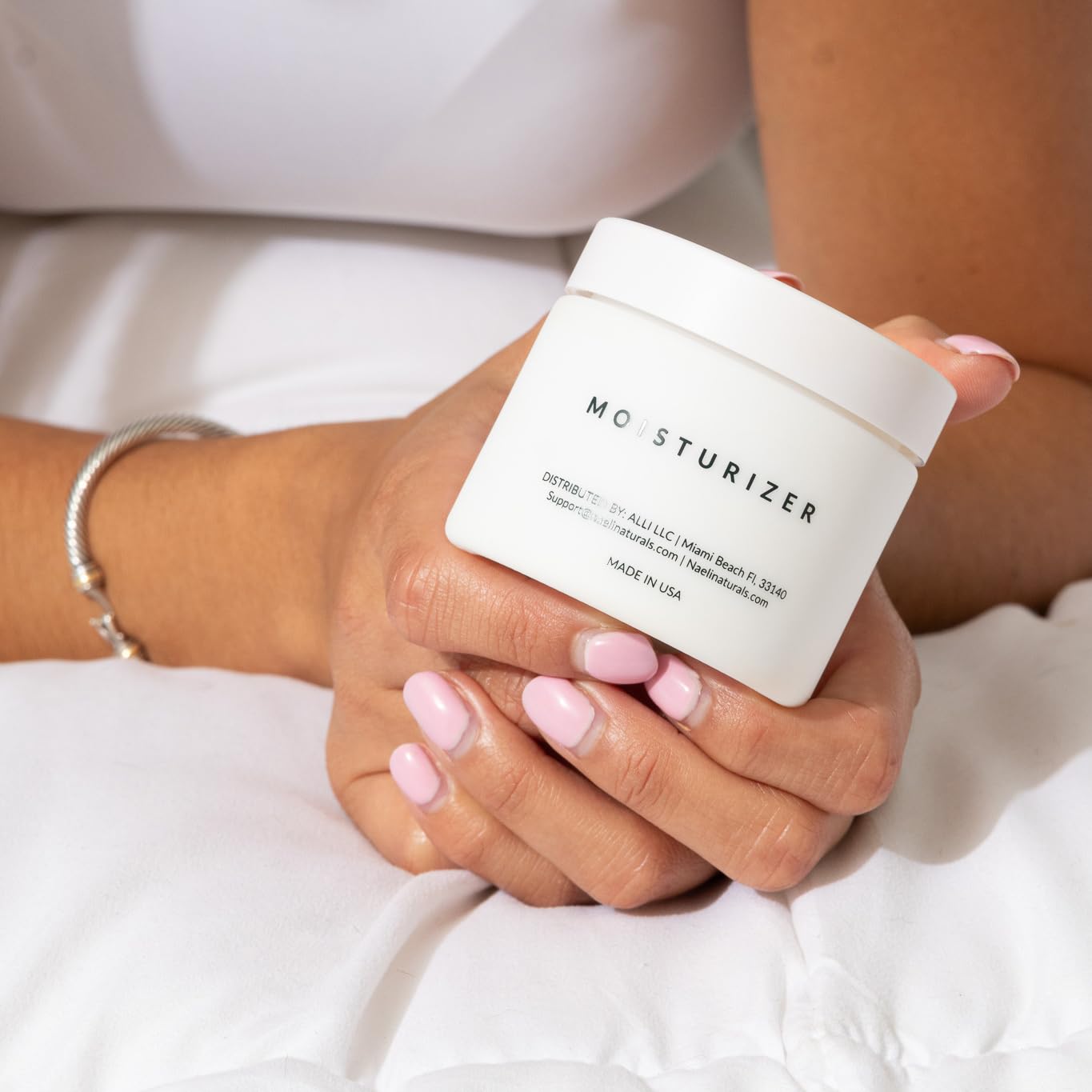 NAELI Face Moisturizer with SPF 30, Anti Aging Collagen & Peptide Cream, Reduces Wrinkles - Lightweight Skin Hydration with Hyaluronic Acid, Paraben Free & Non-Comedogenic Sunscreen, 3.4 oz-GlimoraGlow