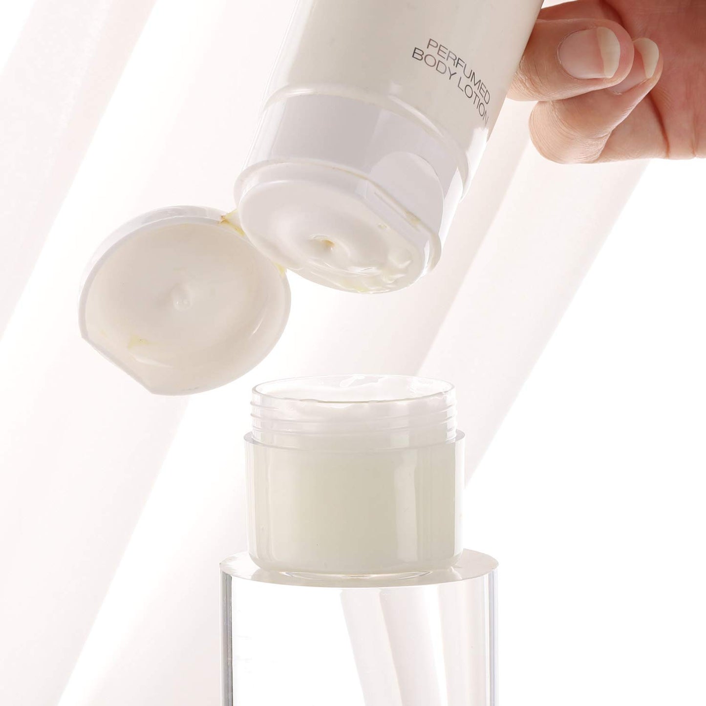 100 Count Refillable Cosmetic Containers with Lids 20 Grams Black Makeup Sample Jars for Beauty Products - Black-GlimoraGlow