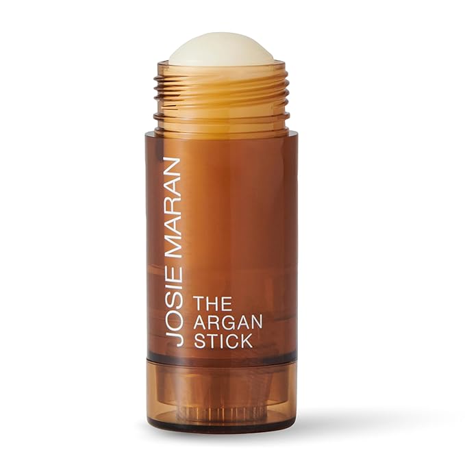Josie Maran Argan Oil Moisture Stick - Travel Size Under Eye Balm & Face Balm to Restore Skin with Antioxidants & Essential Fatty Acids for a Healthy, Radiant Glow - Vegan & Cruelty-Free (0.35 Oz)-GlimoraGlow