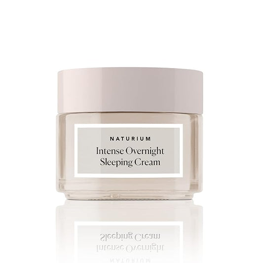 Naturium Intense Overnight Sleeping Cream Jumbo, Hydrating & Anti-Aging Face Moisturizer, 3 oz-GlimoraGlow