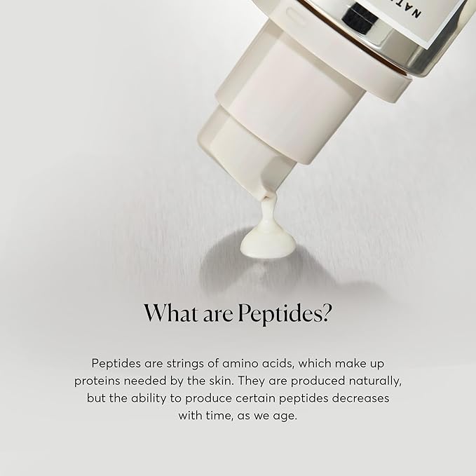 Naturium Multi-Peptide Advanced Serum, Firming & Smoothing Face Serum for Fine Lines & Wrinkles with Advanced Multi-Peptide Blend, 1 oz-GlimoraGlow