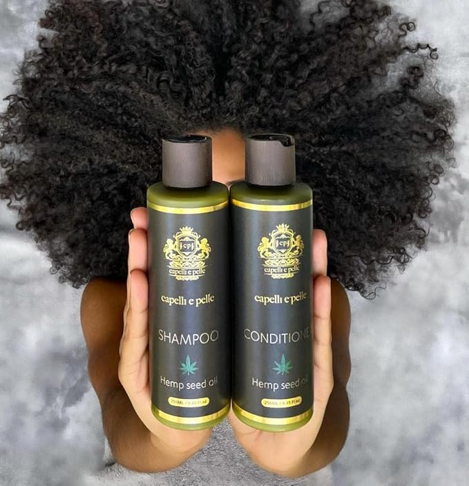 Hydrating Shampoo, Hair Care Treatment for Women and Men, great for curly hair, All Natural, 250ml-GlimoraGlow
