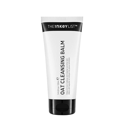 The INKEY List Oat Cleansing Balm 5 Fl Oz/150ml, Dissolves Makeup, Nourishing Skincare, Gentle Cleanser, Vegan Friendly, Suitable For All Skin Types-GlimoraGlow