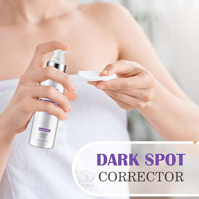 HANYWIL Dark Spot Remover for Face & Body Serum,Rapid Tone Repair Cream with Hyperpigmentation Treatment,Sun Spot, Age Spot & Melasma Remover,Dermatologist-Tested Brightening Retinol Serum (1.7 Fl Oz)-GlimoraGlow