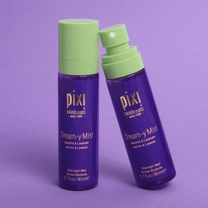 Pixi Beauty Dream-y Mist | Elixir Facial Mist | Help Hydrate & Preserve Skin with Jasmine, Lavender, Chamomile, 80ml-GlimoraGlow