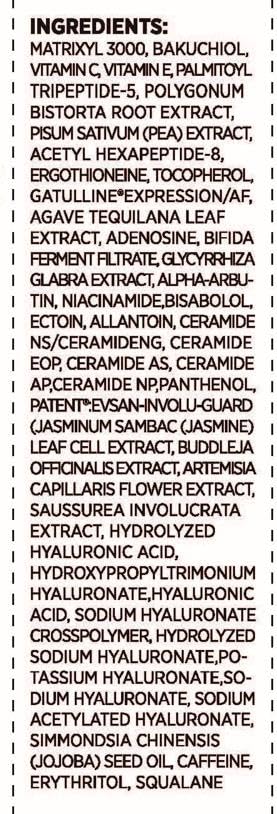 Super Vitamin C Serum for Women Over 70: Niacinamide, Vitamin C, Hyaluronic Acid, Peptides, Vitamin E, Caffeine, Bakuchiol, Hydrating, Lifting, Wrinkle & Age Spots Reduction Pack of 3-GlimoraGlow