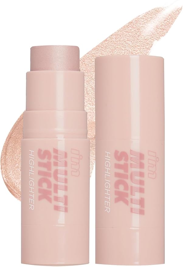 I'm Meme Highlighter Stick for Face - I'm Multi-stick | Daily Use, Buildable, Portable, Easy Blending Matte Finish, 001 Champagne Gold, 0.25 Oz-GlimoraGlow