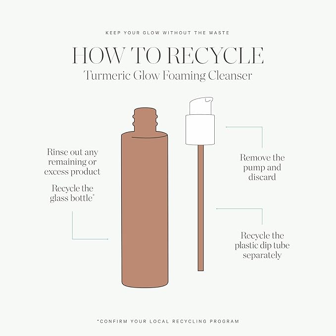 KORA Organics Turmeric Glow Foaming Cleanser, Cleanse & Nourish, Certified Organic, Cruelty Free, 5.07 oz - Face Cleanser-GlimoraGlow