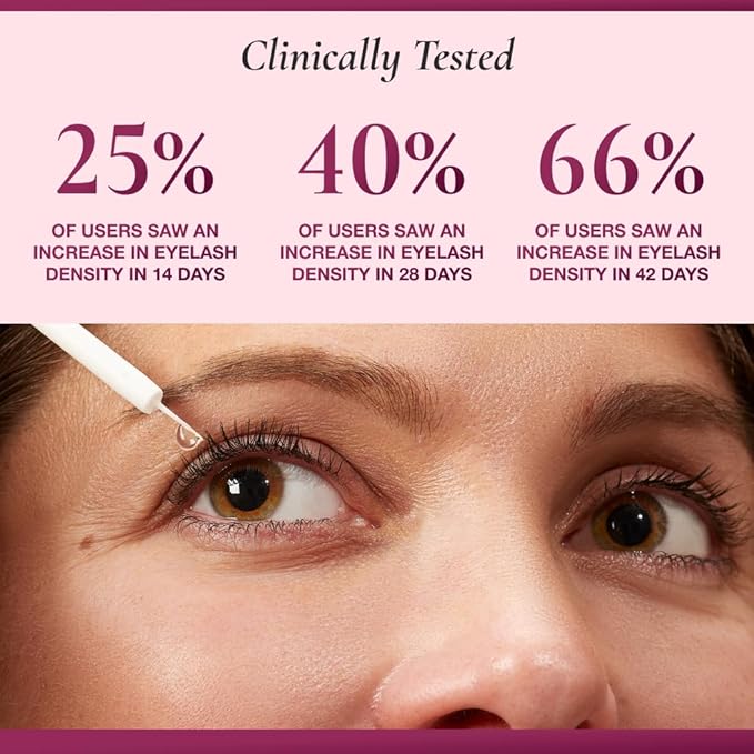 Contours Rx Botanical Lash & Brow Enhancing Serum – Organic, Drug-Free Growth Formula with Peptides & Botanicals – Strengthens, Hydrates & Nourishes – 5ml-GlimoraGlow