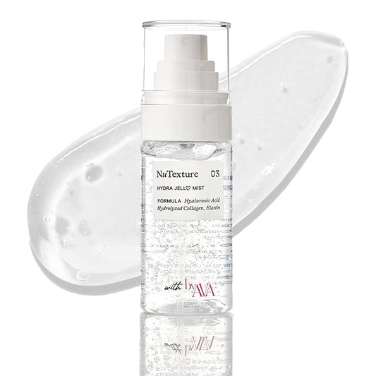 Jelloskin Hydra Jell Face Mist by AVA x NuTexture Hydrating Face Spray with Collagen, Hyaluronic Acid, Vitamin C & E-GlimoraGlow
