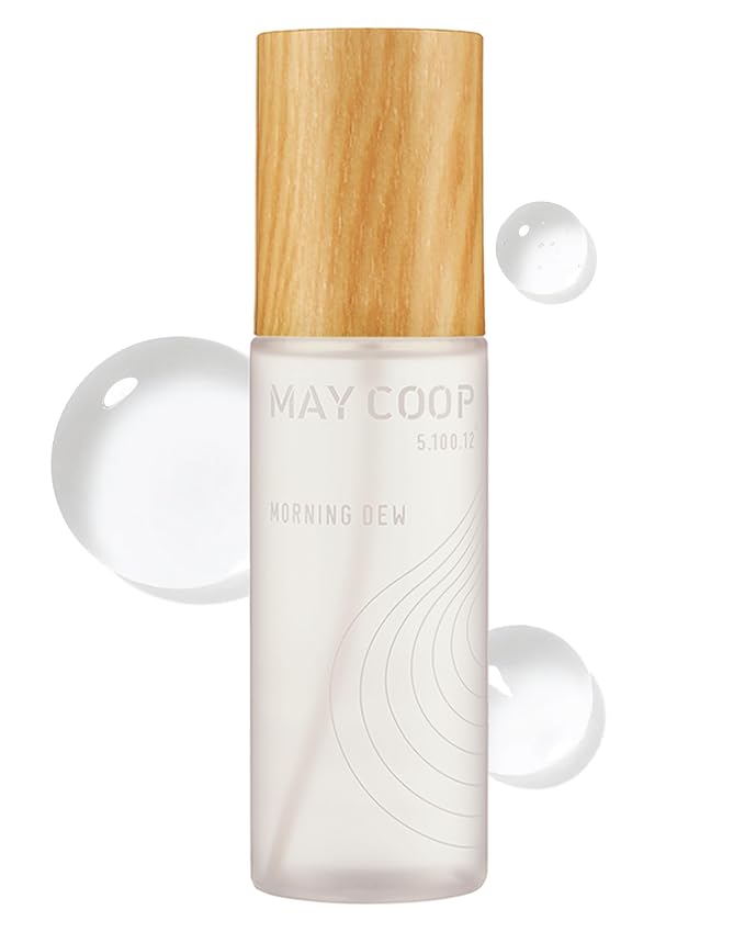 MAY COOP Raw Morning Dew Face Mist – Korean Hydrating Facial Spray with 87% Maple Water & Hyaluronic Acid - Refreshing & Lightweight Formula for Sensitive Skin, 2.71 fl.oz.-GlimoraGlow