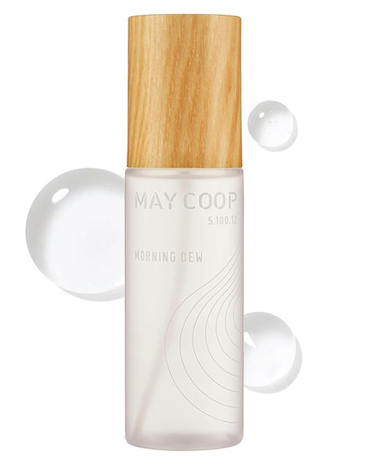 MAY COOP Raw Morning Dew Face Mist – Korean Hydrating Facial Spray with 87% Maple Water & Hyaluronic Acid - Refreshing & Lightweight Formula for Sensitive Skin, 2.71 fl.oz.-GlimoraGlow