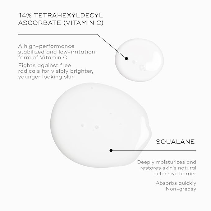 Medik8 C-Tetra Luxe - Balancing Vitamin C Serum For Face - Smooths Fine Lines and Wrinkles - Face Serum with Squalane - Vegan and Gluten Free - 1.0 oz-GlimoraGlow