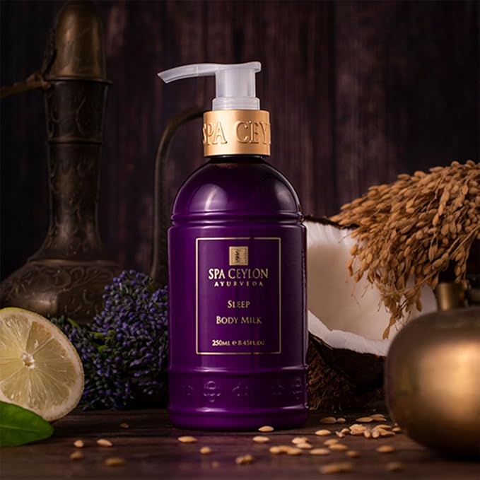 SPA CEYLON SLEEP Body Milk | Pure Lavender & Luxurious Fragrance | Nourishes & Treats Dryness | Suitable for all skin types-GlimoraGlow