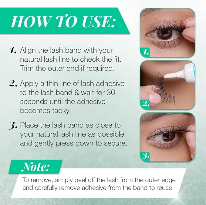 Ardell False Eyelashes, Natural 110, 5 pair + bonus pair Multipack for Eye-Lifting Effect-GlimoraGlow