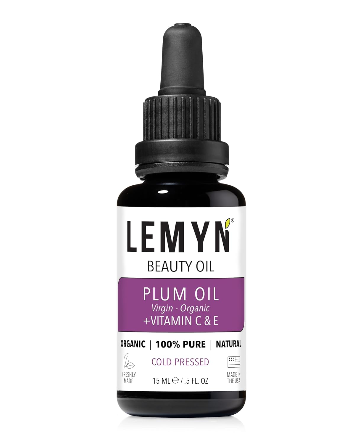Plum Kernel Face Oil |Supercharged with Vitamin C & E | Freshly Made | Luxurious Hydration & Glow | Organic & Natural | Handcrafted Freshness from Santa Barbara, CA-GlimoraGlow