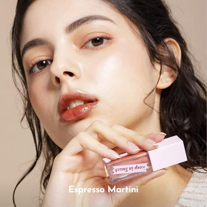 Jelly Plumper Tint | Non-Sticky, Long-Lasting Lip Gloss | Vegan and Cruelty-Free Korean Lip Tint (Espresso Martini)-GlimoraGlow