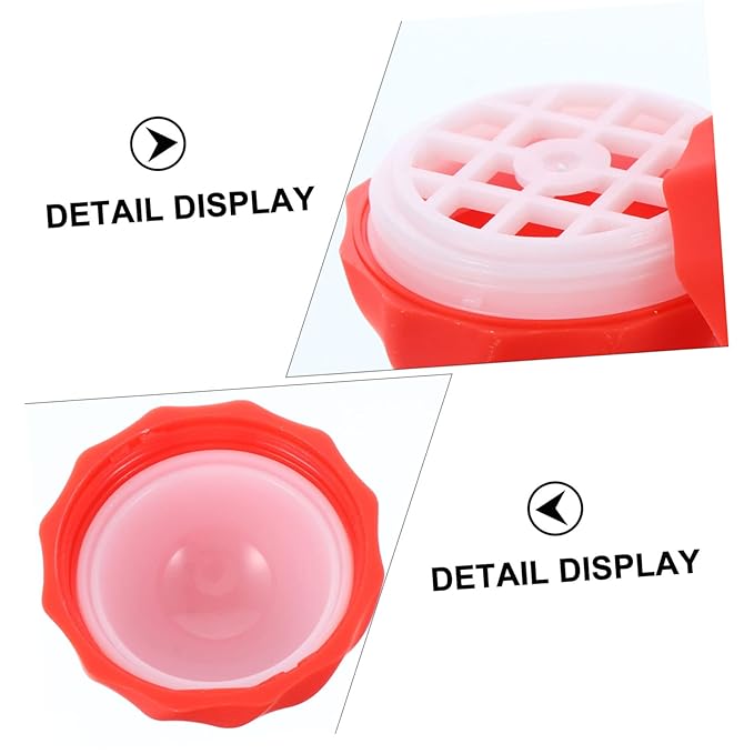 10pcs Box Spherical Lipstick Case Bulk Lip Balm Lipgloss Lip Gloss Round Ball Containers Lip Balm Containers Lip Balm Sphere Container Empty Lip Balm Sphere Lip Balm Bottles Red-GlimoraGlow