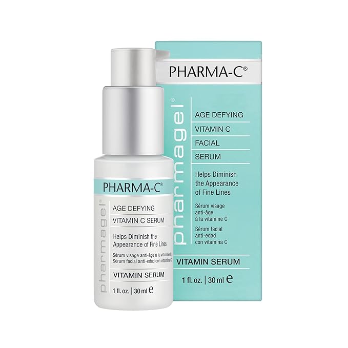 Pharmagel Pharma-C Vitamin Serum | Age Defying Facial Serum | Anti-Wrinkle Face Serum | Age Spot Remover for Face - 1 oz-GlimoraGlow